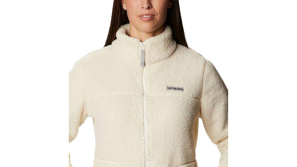 Columbia West Bend Full Zip Fleece Jacket - Womens, Chalk, Medium, 1939901191ChalkM