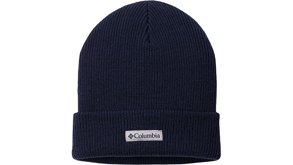 Columbia Whirlibird Cuffed Beanie, Collegiate Navy/Logo, One Size, 1911321-466-O/S