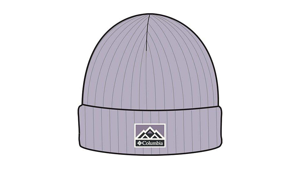 Columbia Whirlibird Cuffed Beanie, Lavender Pearl/Mountains, One Size, 1911321-551-O/S