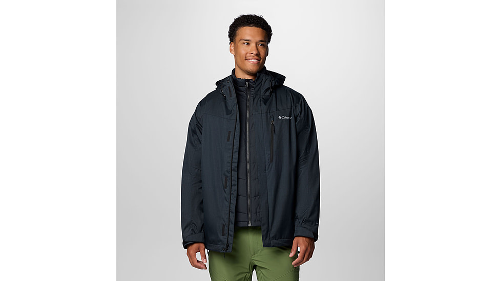 Columbia Whirlibird V Interchange Jacket - Mens, Black, Small, 2090281010-S