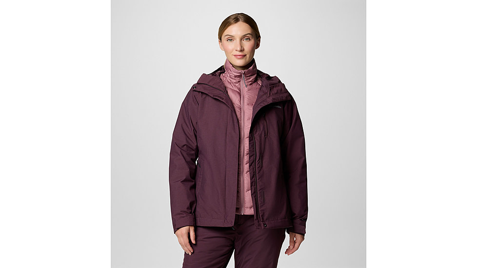 Columbia Whirlibird V Interchange Jacket - Womens, Moonvista Cross Dye, Small, 2094751607-S