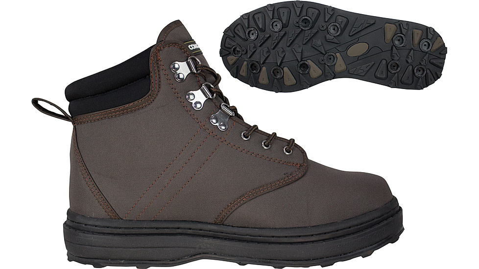 Compass 360 Stillwater Cleated Wading Shoes - Men's, Dark Brown, 10, 2417315-10