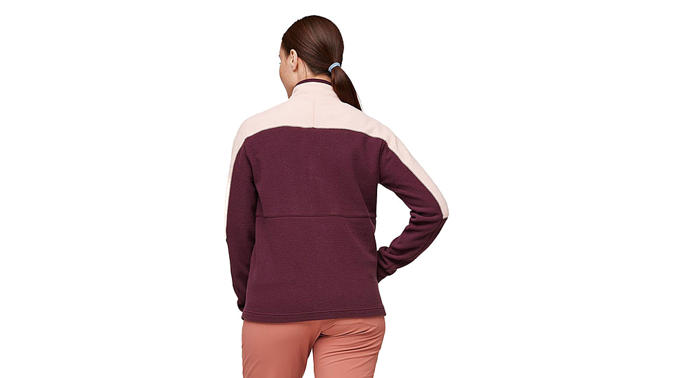 Cotopaxi Abrazo Full-Zip Fleece Jacket - Womens, Rosewood/Wine, Large, DFFZ-F23-RSEWI-W-L