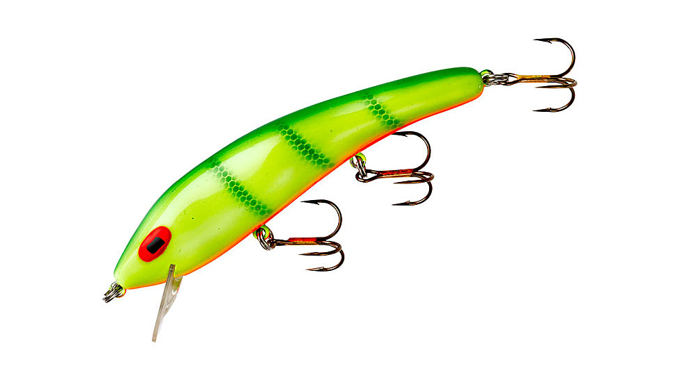 Cotton Cordell Susp Ripplin Red Fin, 4 1/2in, 3/8oz, Chart Perch, CS8542