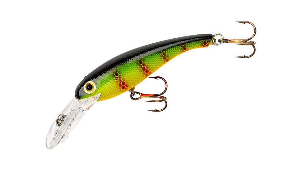 Cotton Cordell Wally Diver Crankbait, 2 1/2in, 1/4 oz, Floating, Perch, CD522