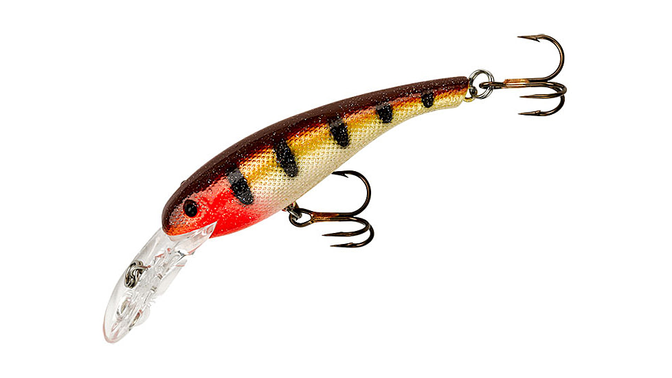 Cotton Cordell Wally Diver Crankbait, 2 1/2in, 1/4 oz, Floating, Special Perch, CD5343