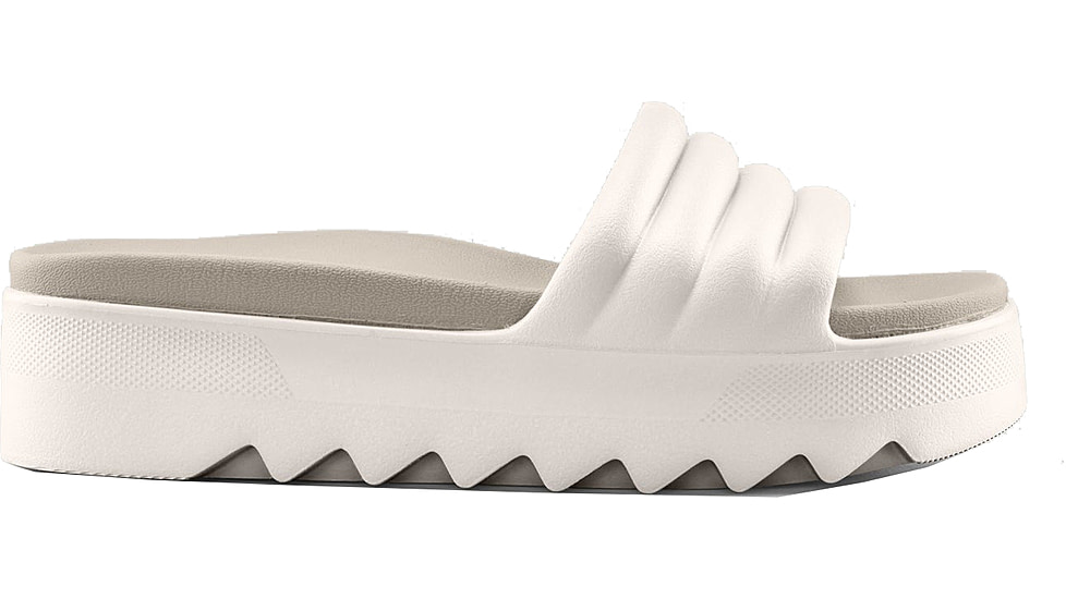 Cougar Pool Party Molded EVA Water-Friendly Slide - Womens, Vanilla/Dove, 8, POOL PARTY-Vanilla-Dove-8