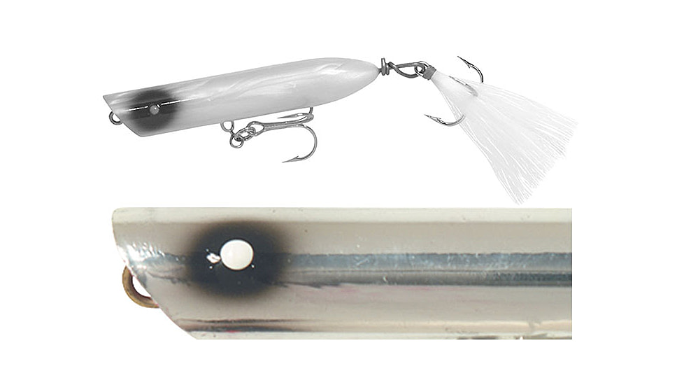 Creek Chub Striper Strike Fishing Lure, 4 1/2in, 3/4 oz, Metallic, I2500PME
