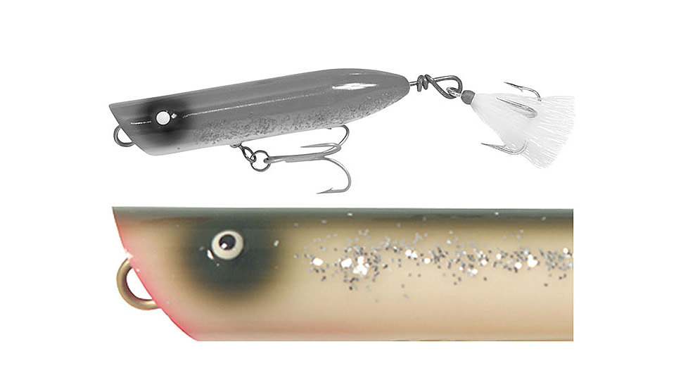 Creek Chub Striper Strike Fishing Lure, 4-1/4in, 1 1/2 oz, Silver Flash, I2100PSFL