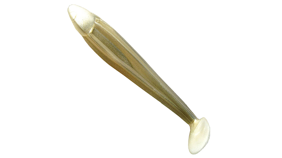 Creme Lures Reel Scremer Bait Soft Bait, 1, 3.5in, Pearl, 9390-05