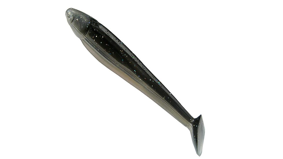 Creme Lures Reel Scremer Bait Shad, 1, 3.5in, Smokin Shad, 9391-05