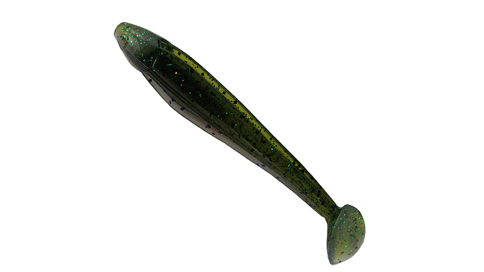 Creme Lures Reel Scremer Bait Soft Bait, 1, 3.5in, Sprayed Grass, 9303-05