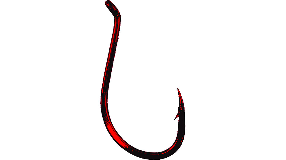 Daiichi Salmon Egg Hook, Bleeding Bait Red, Size 14, 9 per Pack, D06Z 14