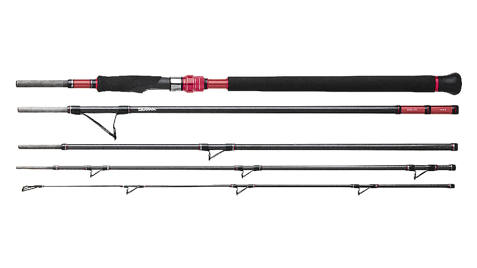 Daiwa Ardito Travel Surf Rod, 11ft, Medium, Fast, 5 Piece, ARDT1105MFS-TR