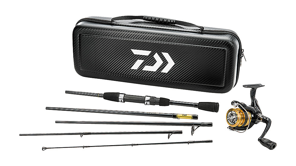 Daiwa Carbon Case Travel Pre Mounted