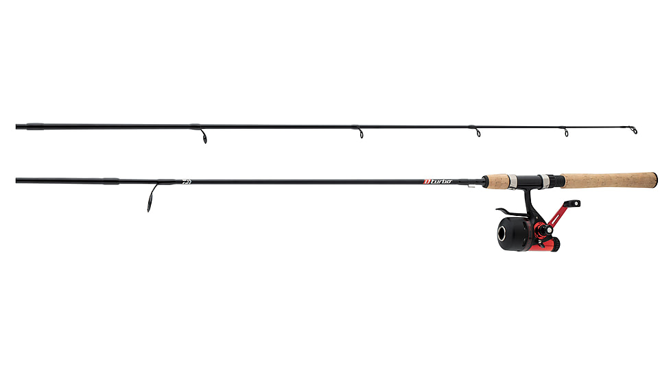 Daiwa D-Turbo Spincasting Combo, 6ft, Medium, 2 Pieces, DTSC80F602M