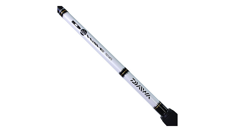 Daiwa D-Wave Saltwater Rod and Reel Combo - 1BB, 7ft, Medium, 2 Pieces, DWB40-B/F702M