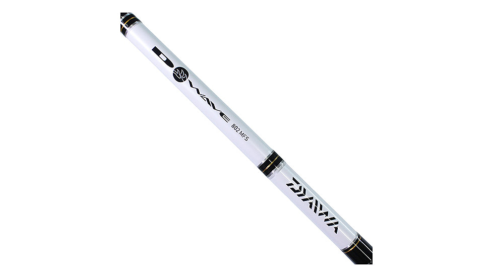 Daiwa D-Wave Saltwater Rod and Reel Combo - 1BB, 8ft, Medium, 2 Pieces, DWB40-B/F802M