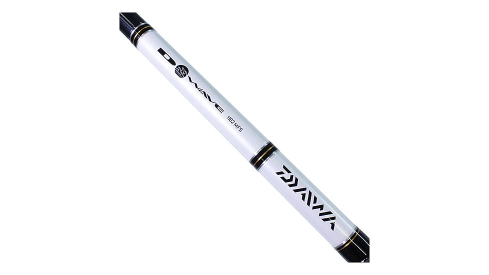 Daiwa D-Wave Saltwater Rod and Reel Combo - 1BB, 11ft, Medium, 2 Pieces, DWB50-B/F1102M