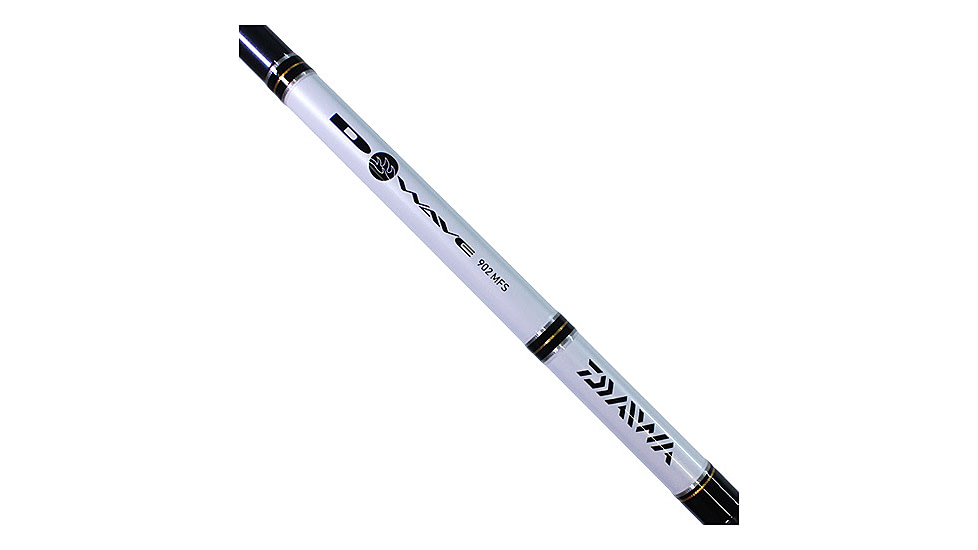 Daiwa D-Wave Saltwater Rod and Reel Combo - 1BB, 9ft, Medium, 2 Pieces, DWB50-B/F902M