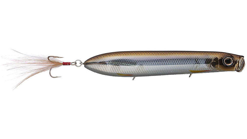 Daiwa Evergreen SB Topwater Bait Lure, 4 7/8in, 15/16oz, Half Mirror Wakasagi, SB-125-196