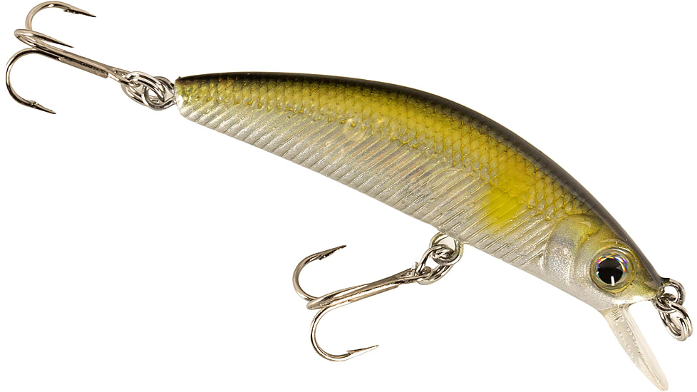 Daiwa Dr Minnow Jerkbait Lure, 2in, 3/32oz, Matte Ayu, DRM5F75