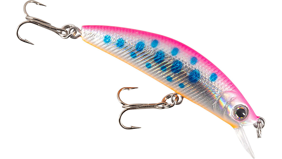 Daiwa Dr Minnow Jerkbait Lure, 2in, 3/32oz, Pink Yamame, DRM5F74