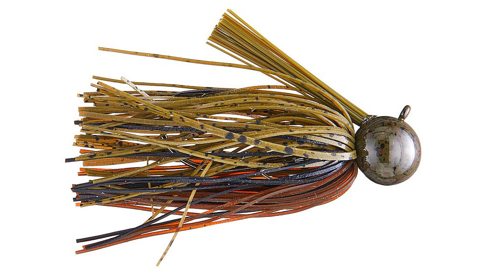 Daiwa Evergreen IR Finesse Jig, 5/16oz, 2/0 Hook, Dk Grn Pumpkin Brn Craw, IR-516-138