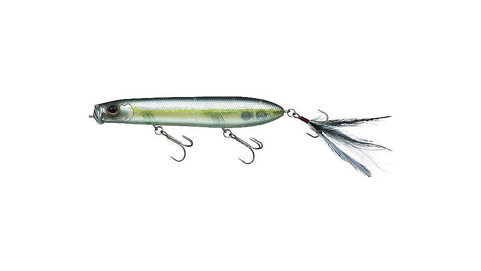Daiwa Evergreen SB Topwater Bait Lure, 4 1/8in, 9/16oz, American Shad, SB-105-253