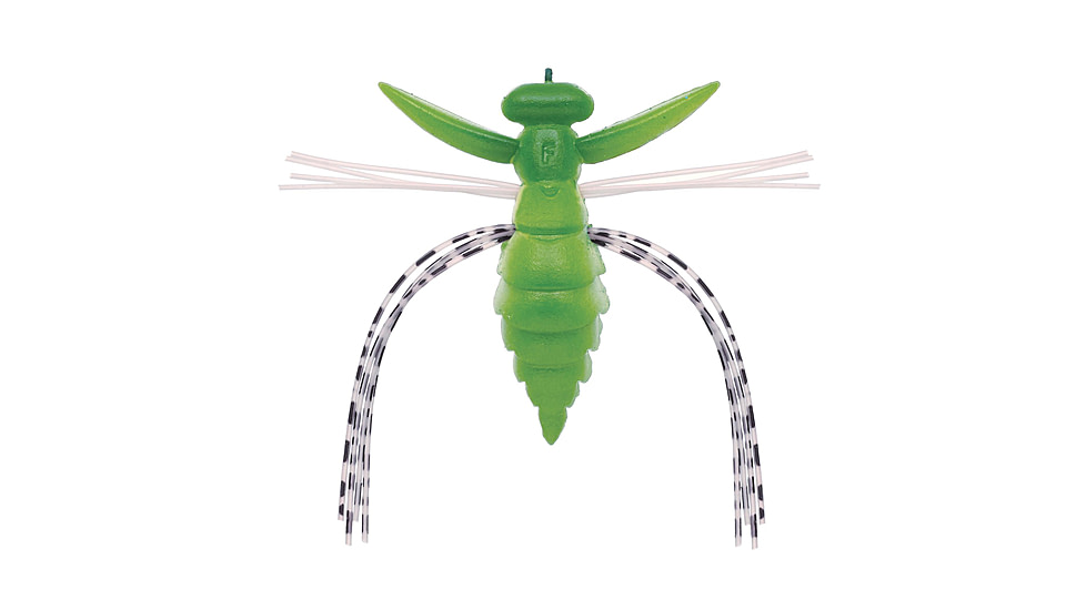 Daiwa Gizmo Floating Jig Lure, 1-1/2in, 3/64 oz, Frog, GZ-007