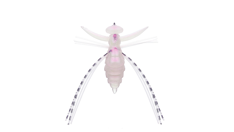 Daiwa Gizmo Floating Jig Lure, 1-1/2in, 3/64 oz, Pearl White, GZ-001