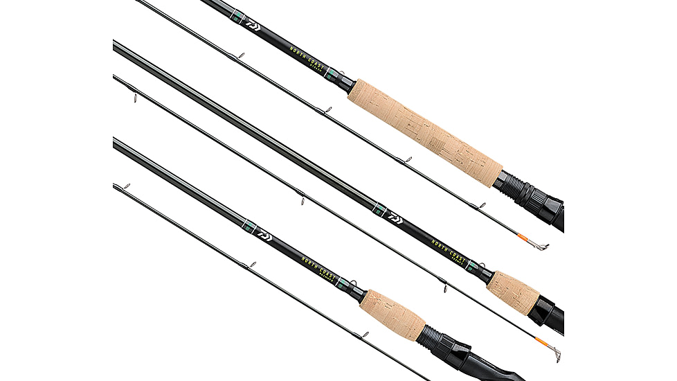 Daiwa North Coast SS Conventional Rod, 9ft, Medium Heavy, Fast, 2 Pieces, NC902MHFB
