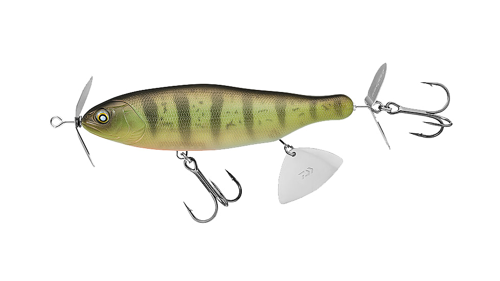 Daiwa Prorex Bessie Prop Fast Sinking, 6.5in, 5.5in, Yellow Perch, PBP170FS11