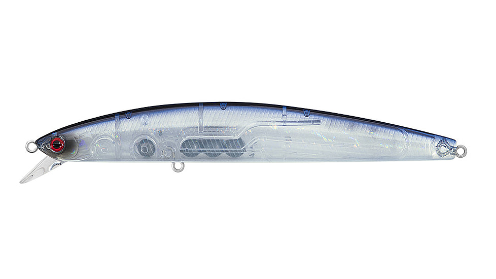 Daiwa Salt Pro Floating Minnow Lure, 6in, 1 1/9oz, Pro Blue, DSPM15F81