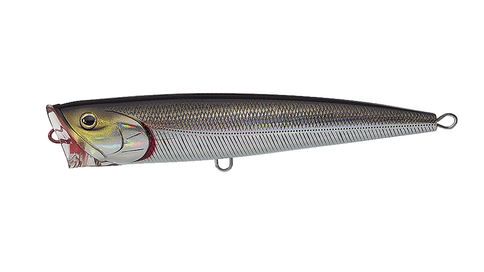 Daiwa Saltiga Dorado Popper Lure, 5.5in, 1 1/16oz, Laser Katakuchi, SADP14F81