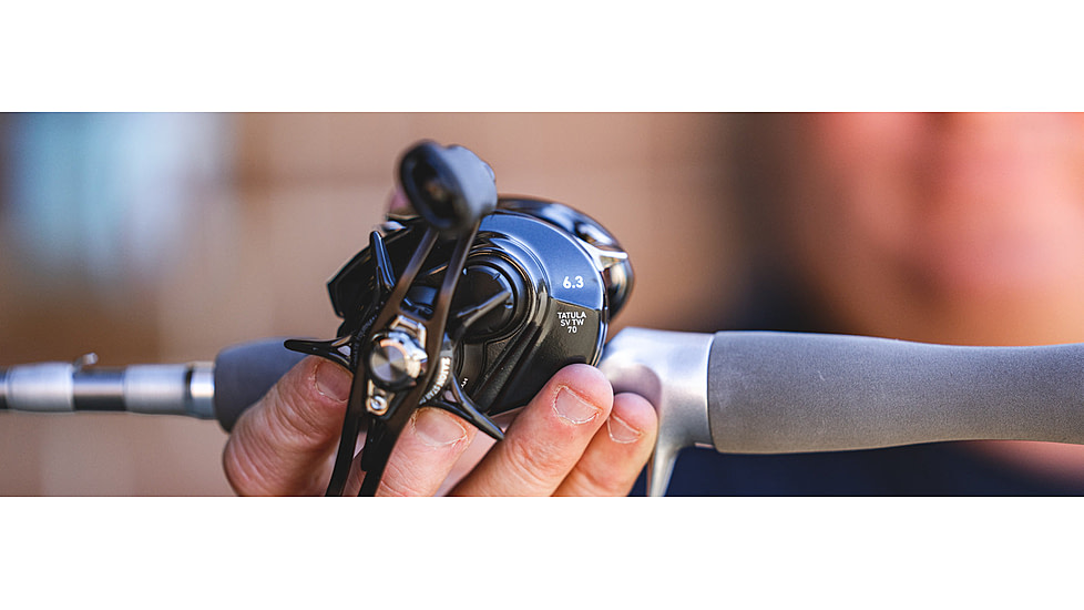 Daiwa Tatula SV TW70 Baitcast Reel, 8.1-1, 7+1, Right Hand, TTUSV70XH