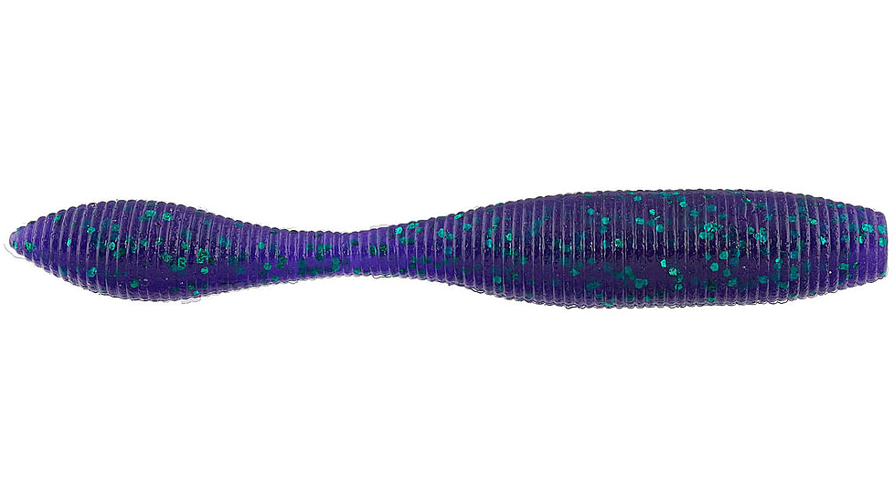 Daiwa Yamamoto Neko Macho Worm Lure, 4.5in, Junebug, NM-4.5-213