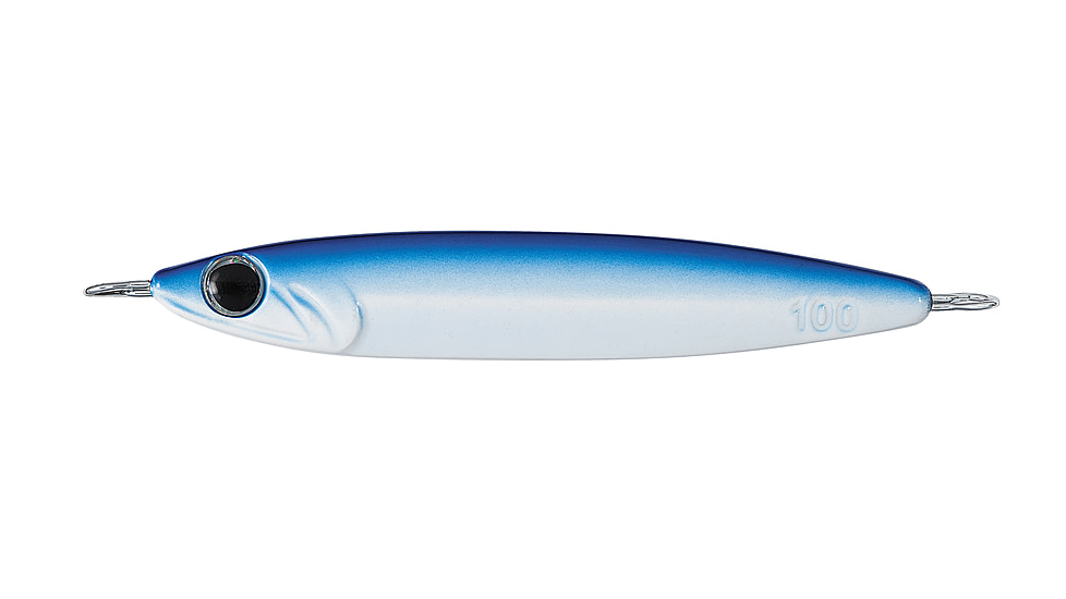 Daiwa Zakana Casting Jig, 1oz, 3.5in, Blue White, ZC30G14