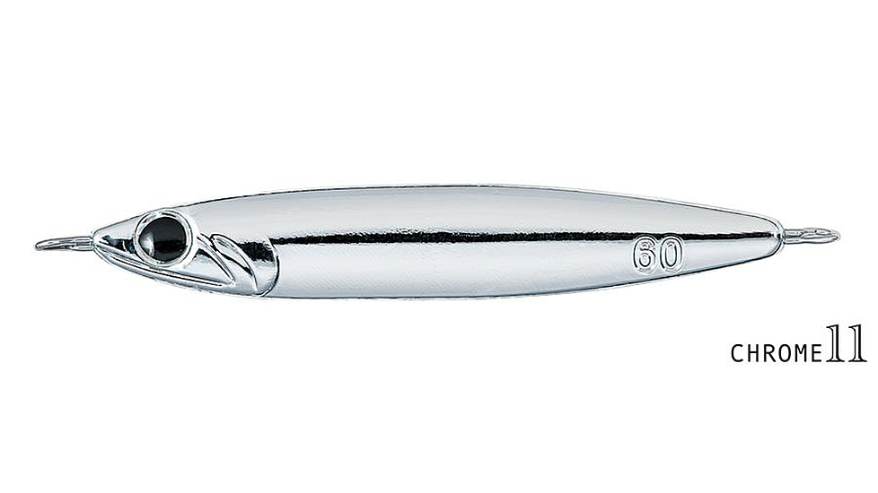 Daiwa Zakana Casting Jig, 2 1/7oz, 4.2in, Chrome, ZC60G11