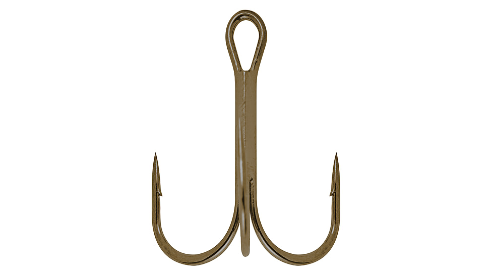 Danielson Treble Hook Single Bag, Bronze, Size 6, 572SP-6