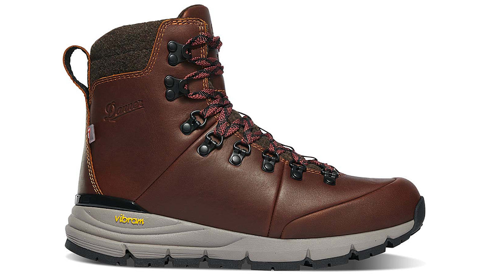 Danner Arctic 600 Side-Zip 7in FG Hiking Shoes - Womens, Roasted Pecan/Fired Brick, 10, 67343-10M