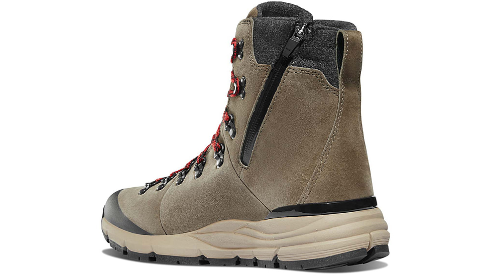 Danner Arctic 600 Side-Zip 7in Winter Shoes - Mens, Brown/Red, 10.5, D, 67338-D-10.5