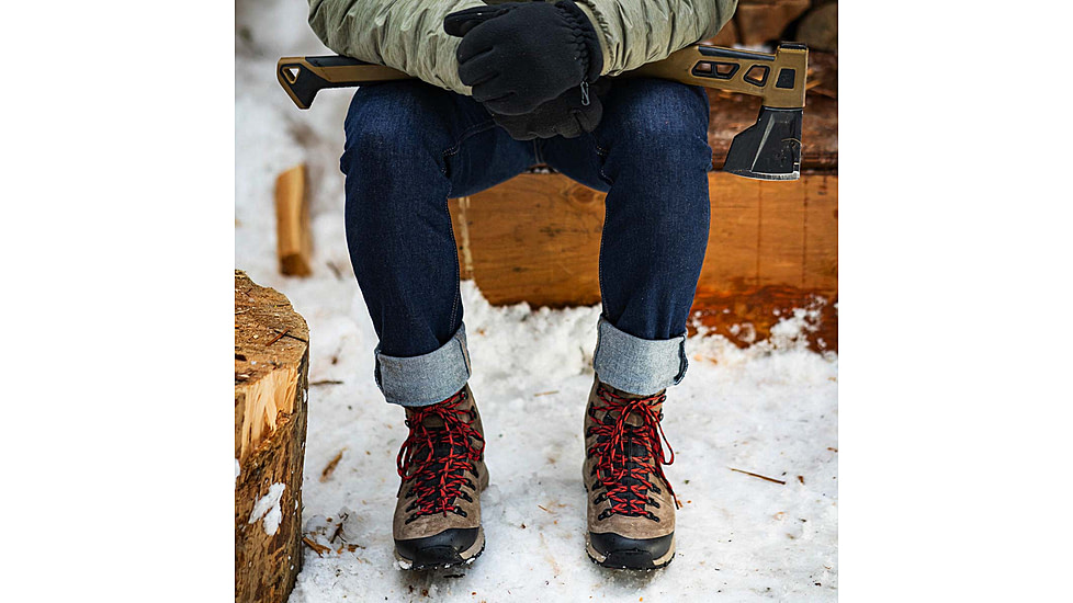 Danner Arctic 600 Side-Zip 7in Winter Shoes - Mens, Brown/Red, 10.5, D, 67338-D-10.5