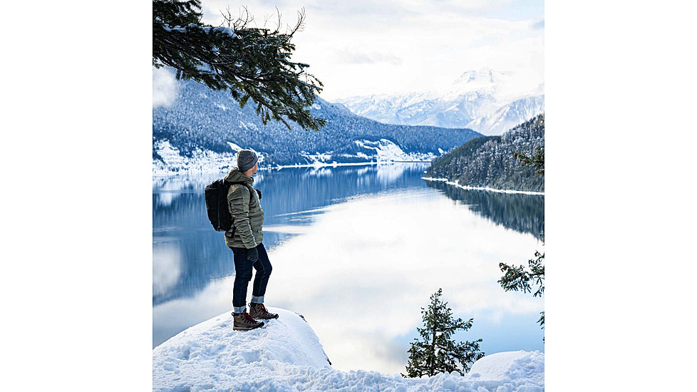 Danner Arctic 600 Side-Zip 7in Winter Shoes - Mens, Brown/Red, 10.5, D, 67338-D-10.5