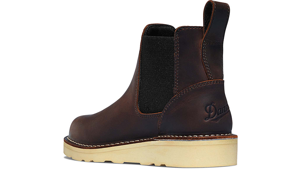 Danner Bull Run Chelsea 6in Height Shoes - Womens, Brown Wedge, 7, Width M, 15482-7-M