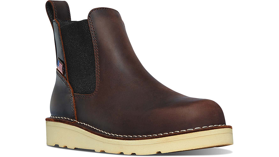 Danner Bull Run Chelsea 6in Height Shoes - Womens, Brown Wedge, 7, Width M, 15482-7-M