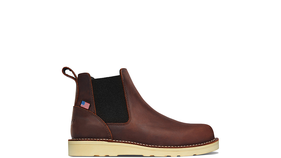 Danner Bull Run Chelsea 6in Shoes - Mens, Brown, 9.5 US, D, 15481-9.5D