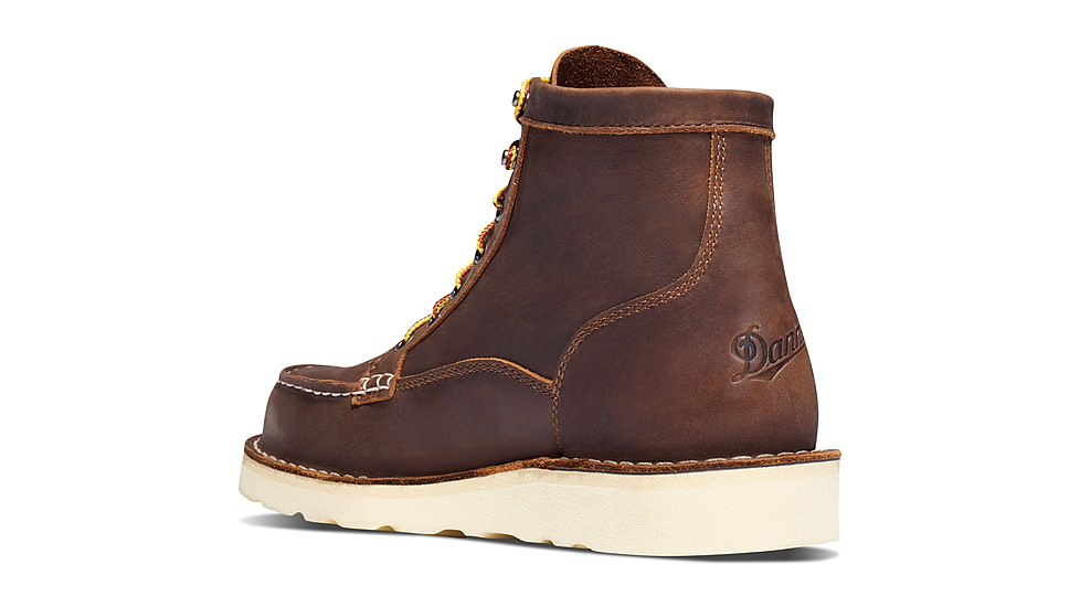 Danner Bull Run Moc Toe 6in ST Boots, Brown, 8D, 15564-8D