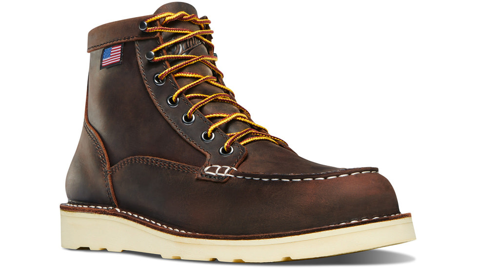 Danner Bull Run Moc Toe 6in ST Work Boot - Womens, Brown, 8 US, Medium, 15576-8M