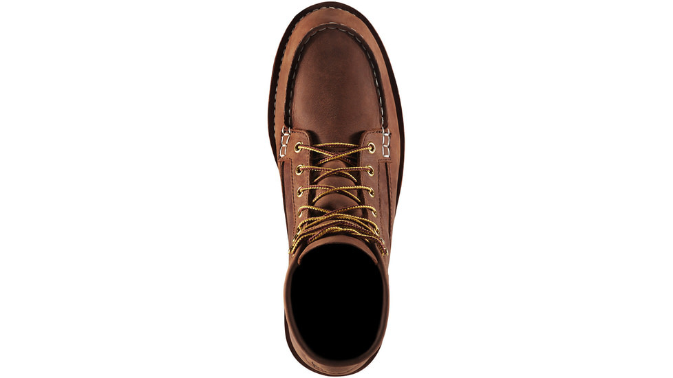 Danner Bull Run Moc Toe 6in Work Boot - Mens, Tobacco, 9.5 US, Medium, 15573-9.5D